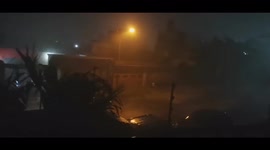 Category 2 Hurricane Rick makes landfall in Mexico; trees felled, streets flooded