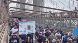 US: Thousands Protest Against Vaccine Mandate For NYC Workers 3