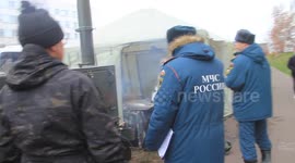 Disaster relief after gas explosion in a residential building of Naberezhnye Chelny, Russia