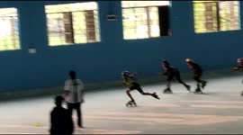 Talent in Under-9 category Skating boy in Northern India