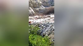 Scaffolding collapses in quarry injuring 7 in southern China