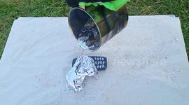 YouTuber pits a Nokia 3310 vs molten lead in latest crazy 'experiment'