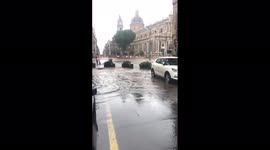 Italy: Storm Strikes Catania And Causes Severe Flooding 4