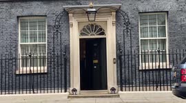 UK PM Boris Johnson leaves 10 Downing Street on Budget Day