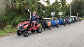 Going off the rails on a DOGGY train in Tampa