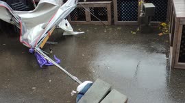Storm Damage in Salem, Massachusetts on October 27, 2021 - Restaurant Clip 6