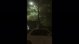 High Wind Warning in Massachusetts, US