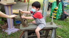 Theme Park made by recycled materials in Malaysia