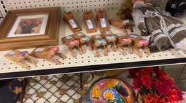Butt can I come in? Strange door stops spotted in Orlando thrift store