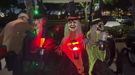 Stroke of genius: Halloween themed golf cart designed by a Florida couple