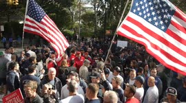 Thousands of NYC firefighters, demonstrators rally outside Gracie Mansion to protest vaccine mandates