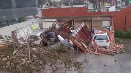 Australia: Wild Winds Blast Southern Victoria Toppling Trees And Structures