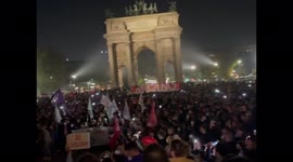 Thousands protest in Italy after Senate votes against anti-homophobia law