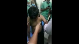 Boy, 12, impaled on bamboo pole after falling from 12-foot terrace onto dilapidated tin shed