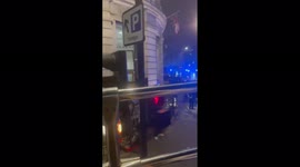 UK: Van Explodes, Catches Fire Near Trafalgar Square In London