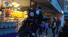 Halloween shopping in full swing in London's Kensington