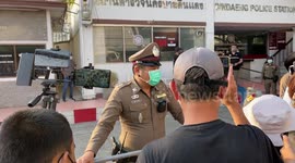 Protesters face off with police following death of boy, 15, at rally in Thailand