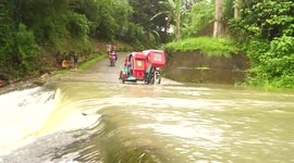 Northeast Monsoon brings heavy rain in Southern Luzon, Philippines
