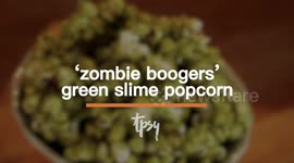 'Zombie booger' popcorn is the disgusting hit at your next Halloween party