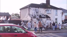Stunning 'spider themed' Halloween House in Kent, UK