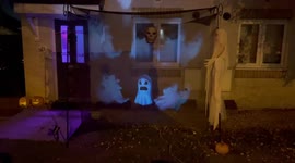 Each year I try to improve my Halloween display. Here is 2021’s effort