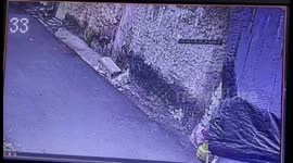 One Family Recorded by CCTV Camera While Stealing Gas Cylinders in Central Jakarta Indonesia
