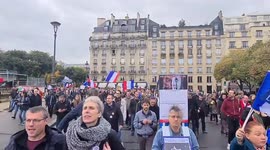 France: Oct 30 Health Pass Protests
