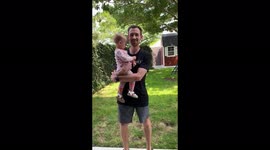 ‘Are You Serious?!’ U.S. Dad Shocked by Surprise Egg Smash Gender Reveal