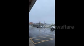 New York receives season’s first lake effect snow