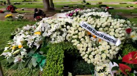 People Visit Hulda Bittencourt's Tomb On All Souls' Day In São Paulo, Brazil