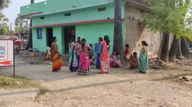 Crazy Indian village women's fitted for family issues