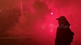 Netherlands: Protesters Against Reintroduction Of Covid Measures Clash With Police In The Hague