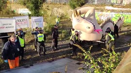 Scotland: COP26 – Police Seizes Loch Ness “Debt Monster” In Glasgow