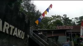 Merapi Tour in Yogyakarta, Indonesia Crowded With Tourists