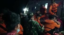 109 Passengers of KM Simasin Adrift in the Mentawai Sea, The Search and Rescue Agency Carry out Evacuation
