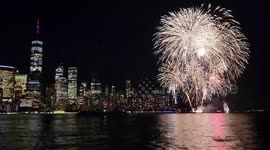 Stunning fireworks mark Diwali Eve in New York