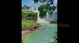 Devil's Throat Waterfall Iguazu Falls, Argentina