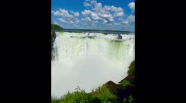 Rainbow at Iguazu Falls, Argentina
