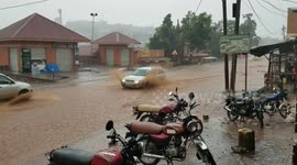 Roads Of Kampala, Uganda Are Flooded Each Time It Rains