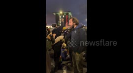 Demonstration In Glasgow, UK During COP26