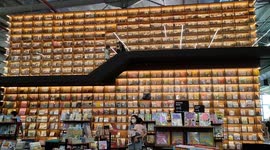 Literally! Monster 26-foot-tall bookshelves seen in Malaysia