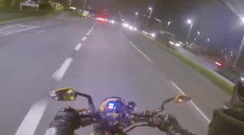 cars crashes when one fails to merge and gets rear ended for it!
