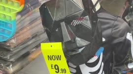 Squid Game masks and toys are on offer in Glasgow costume shop