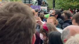 Greta Thunberg and other activists protest in Glasgow for climate action