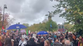 UK: Thousands Join Fridays For Future March During COP26 In Glasgow, Scotland 5