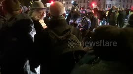 Million Mask March protesters cause unrest, deliberately stop traffic in London