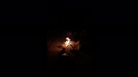 Bonfire in the Mountains