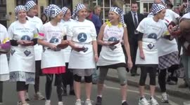 Olney Pancake Race, a Shrove Tuesday tradition dating back to the 15th century