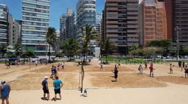 Beach tennis was created in mid-1987 in the province of Ravennana, Italy. In 1996 the sport started to become professional.