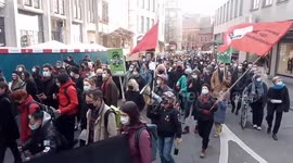Climate activists call for 'Revolution' in Zurich